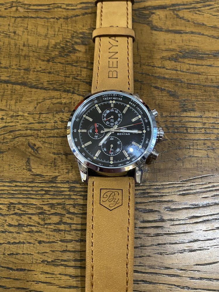Benyar Chrono Watch мъжки часовник, нов