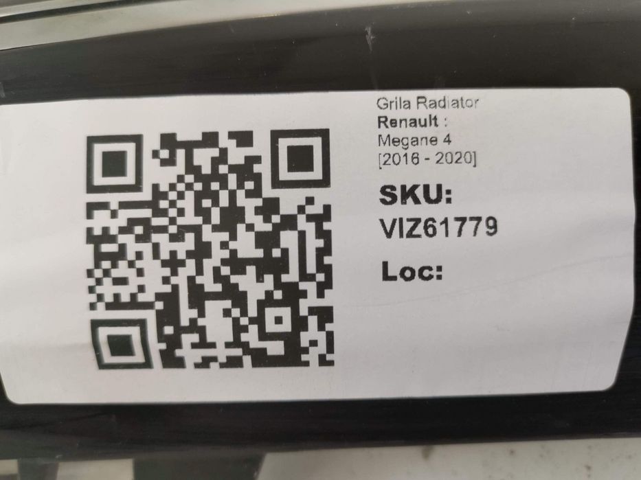 Grila Radiator Renault  Megane 4 2016 2017 2018 2019 2020 Originala In