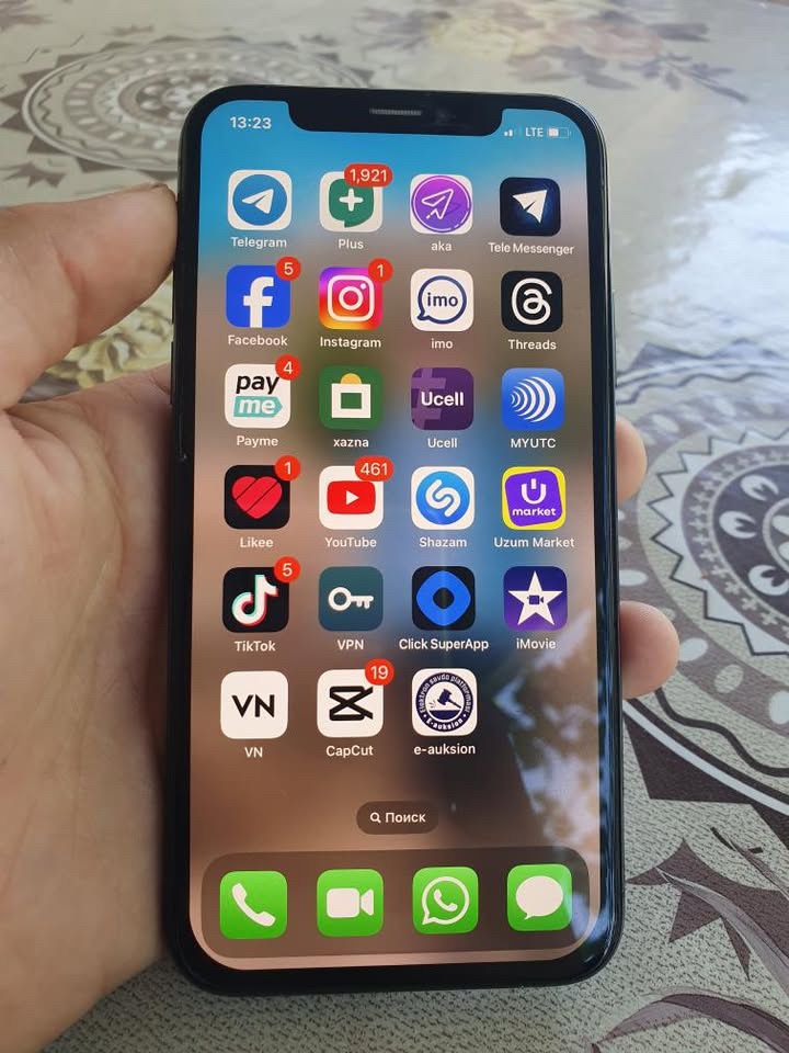 Iphone X xolati zor