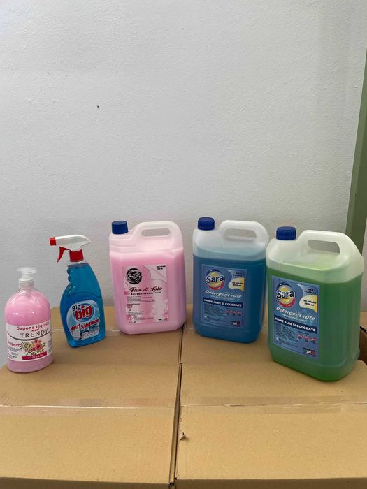Engros detergenti rufe balsam pardoseli degresant casa horeca