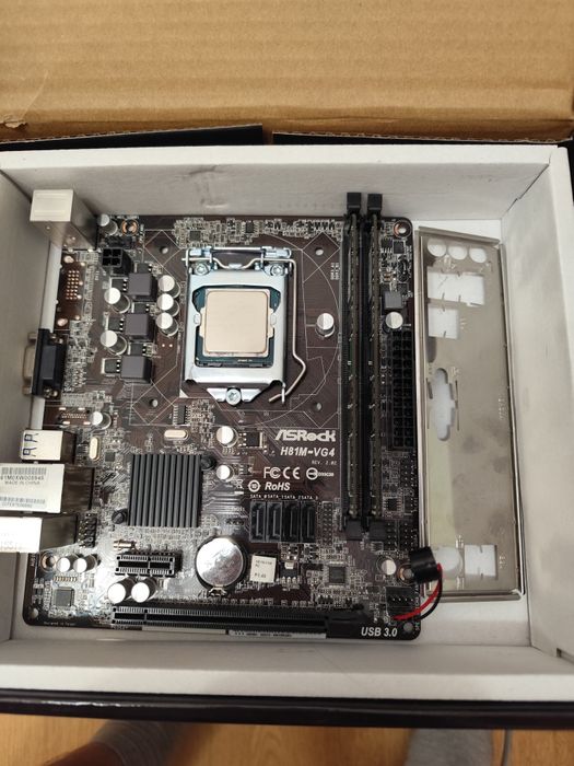 Продам комплект i7 4790 asrock h81 ozu 16gb