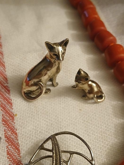 Miniatura argint masiv 800