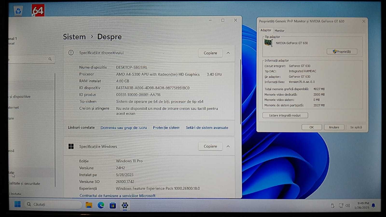 Unitate PC procesor AMD si video Nvidia