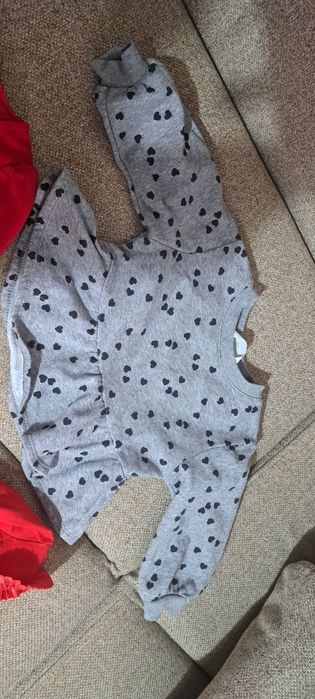 Lot rochita catifea, bluza peplum, body festiv 92