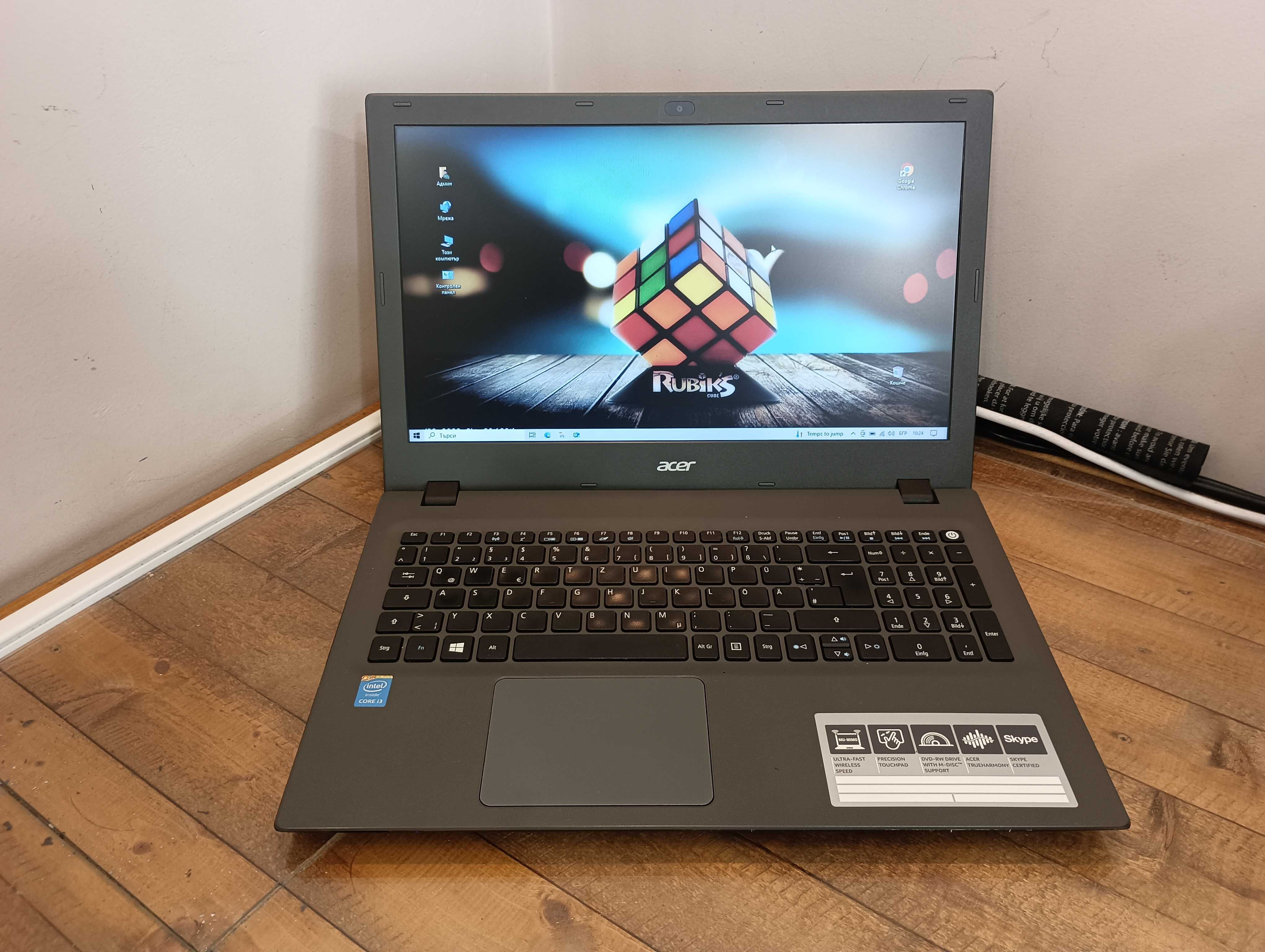 Лаптоп Acer Aspire E5-573 - i3 4005U / 15.6"