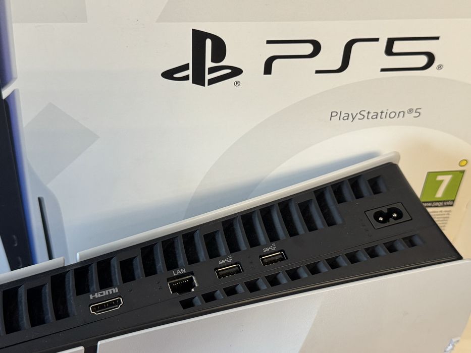 КАТО НОВ Sony Playstation 5 Slim Technopolis Гаранция 2027  White PS5