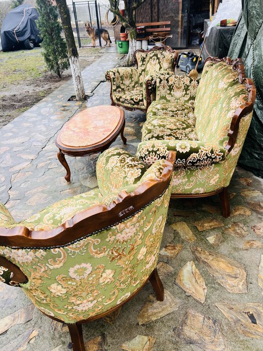 Canapea cu doua fotolii stil Baroc