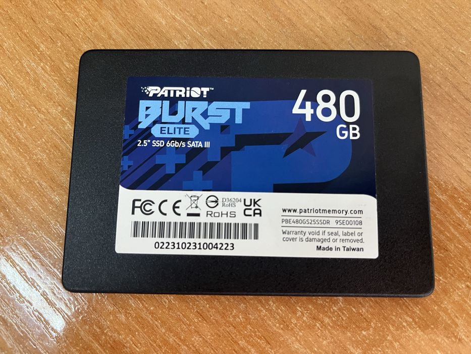 SSD Patriot 480GB / ССД