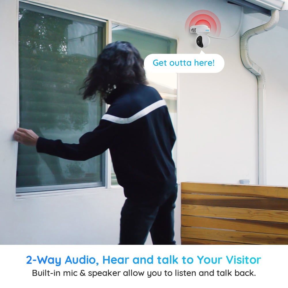 Camera de supraveghere Reolink E1 Outdoor cu PTZ, WIFI