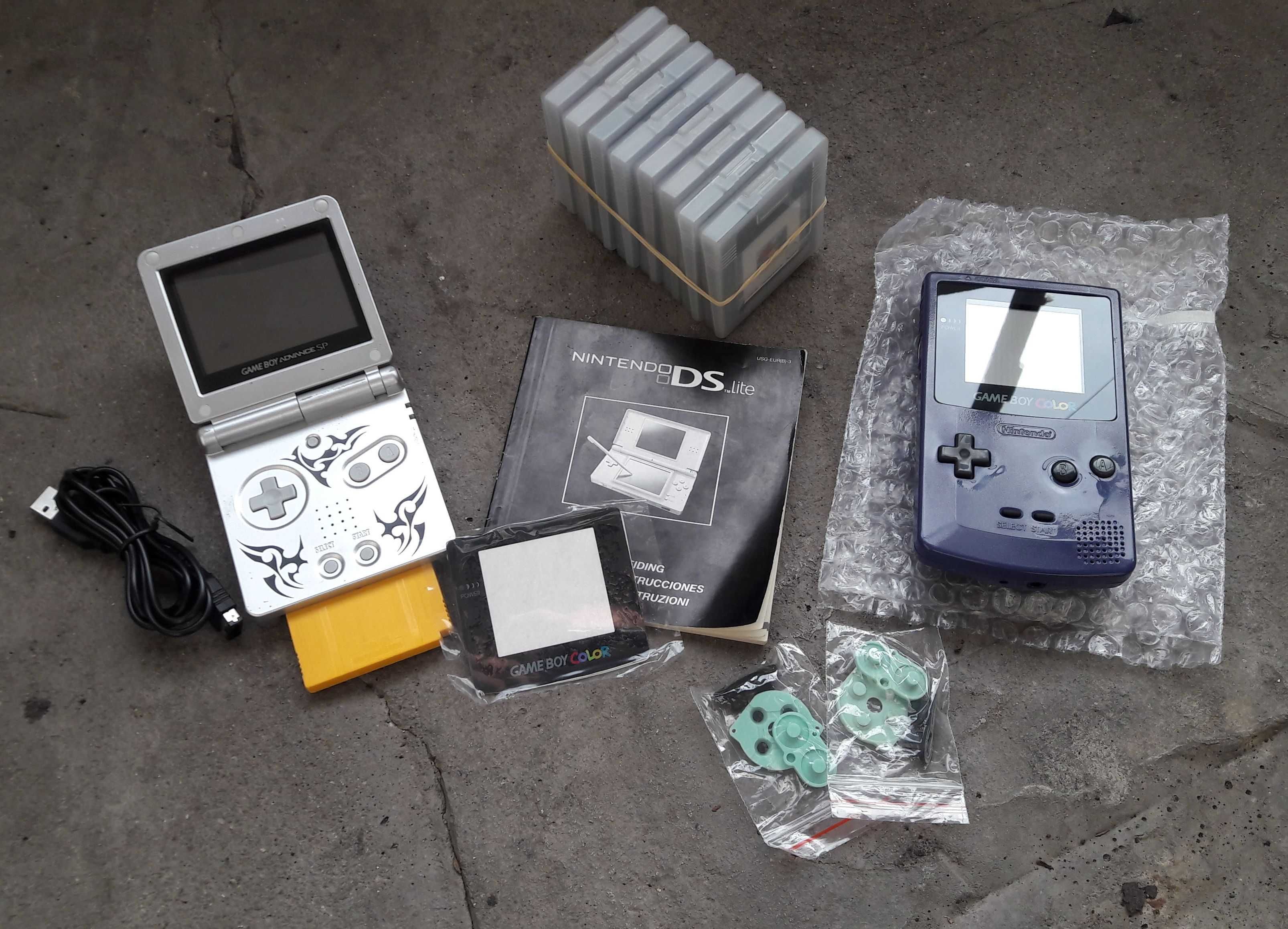 Kit nindento - colectie - Gameboy Color, Gameboy Advance SP, 10 jocuri