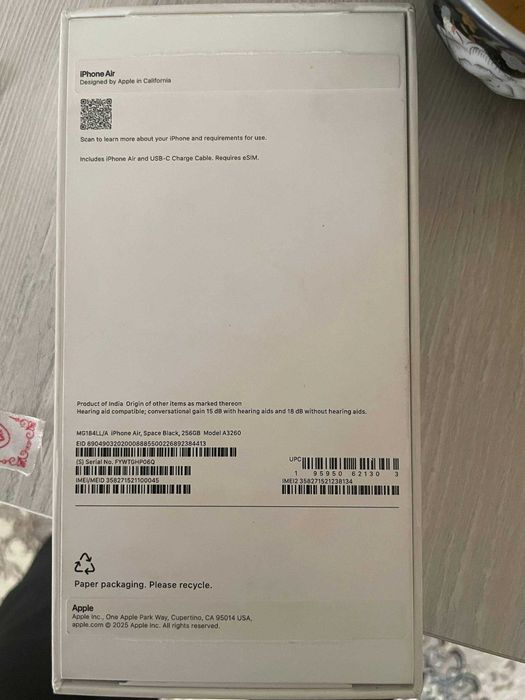 Mazza qib ishlatadigan Foydalanuvchiga! iPhone 17 Air