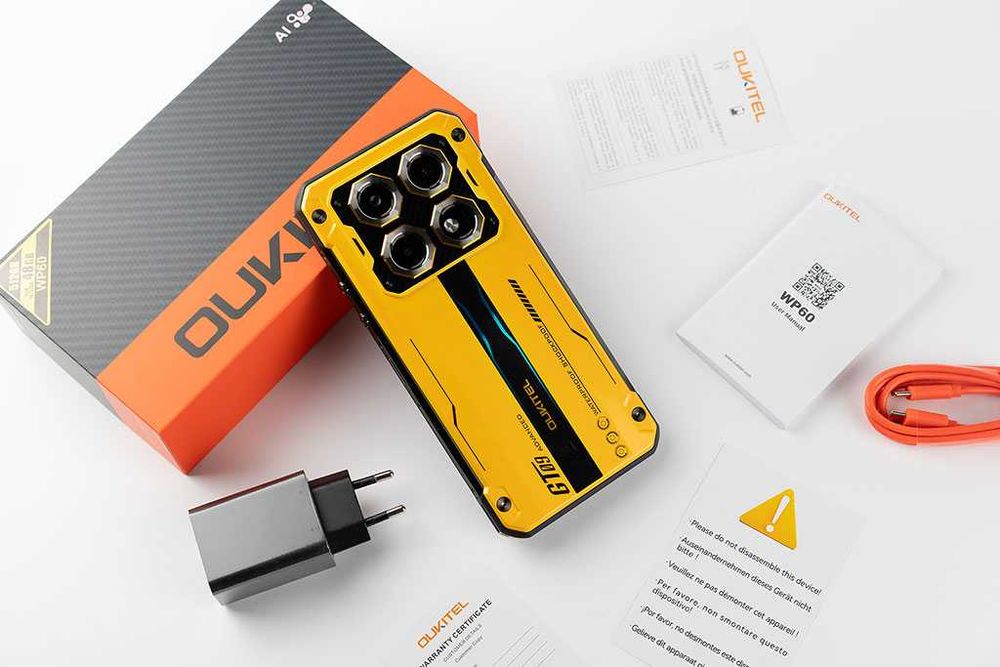 OUKITEL WP60 5G - 7.2" 16GB+32GB/512GB, 108MP, 10000mAh, Android 15