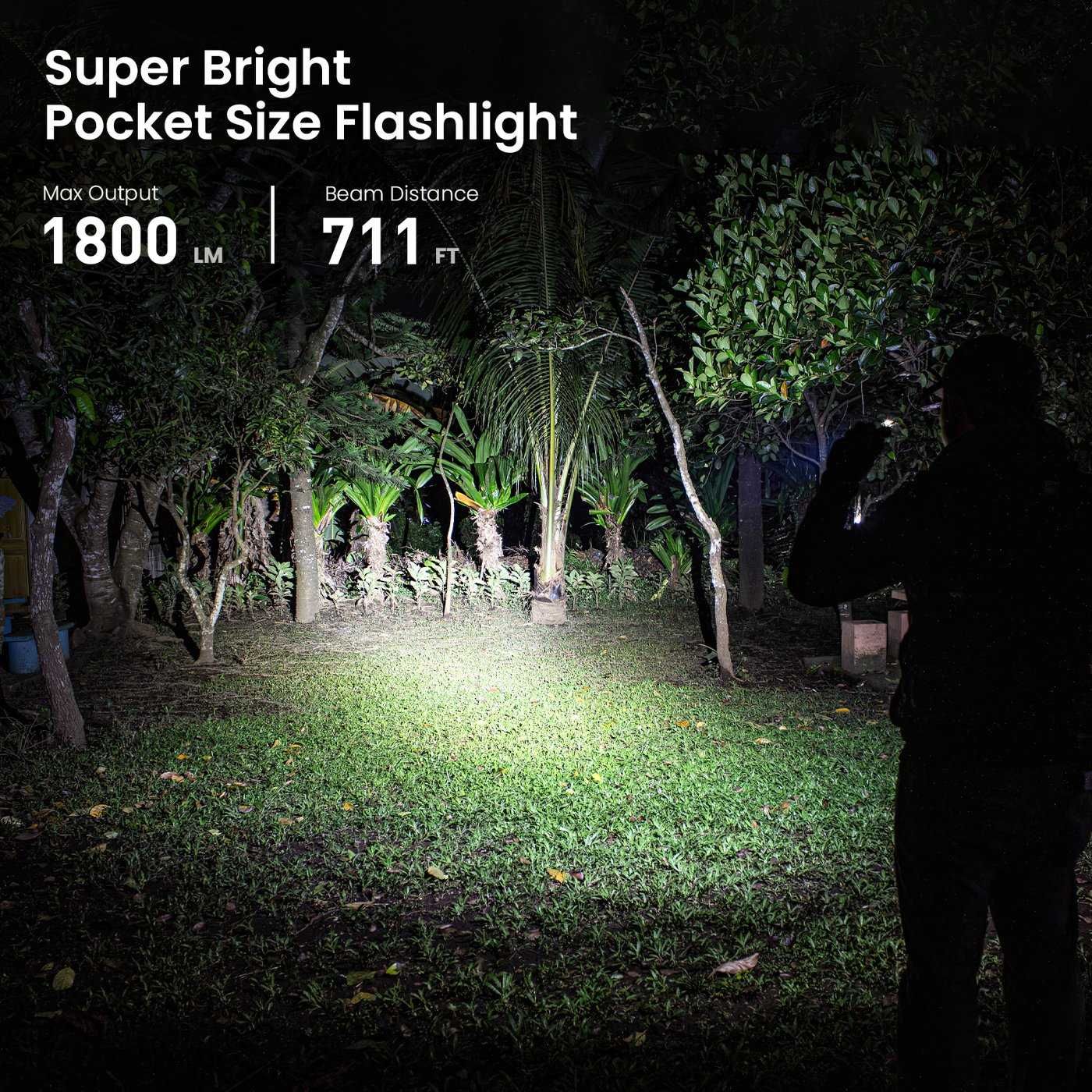 Lanterna LED Sofirn SC18 USB-C  1800 lumeni