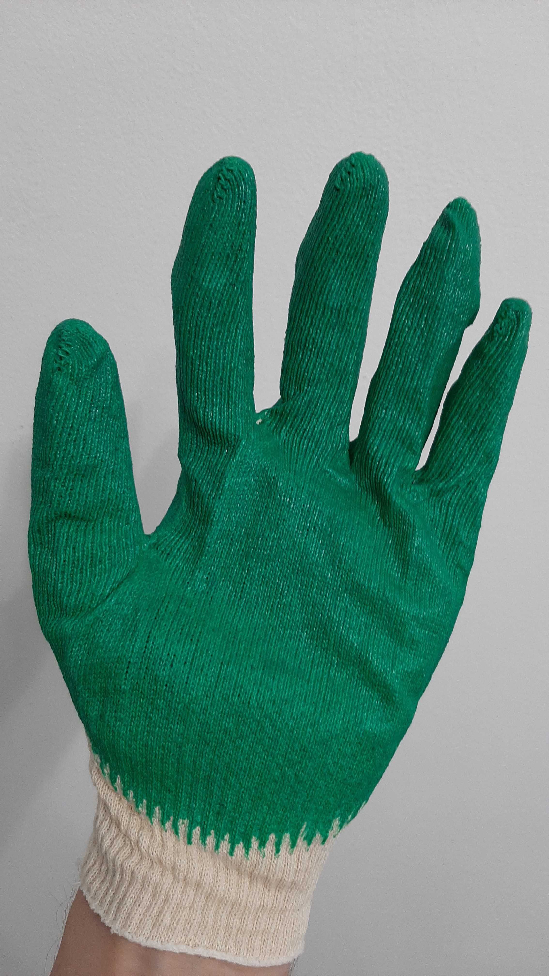 продам перчатки рабочие с одинарным латексным обливом
