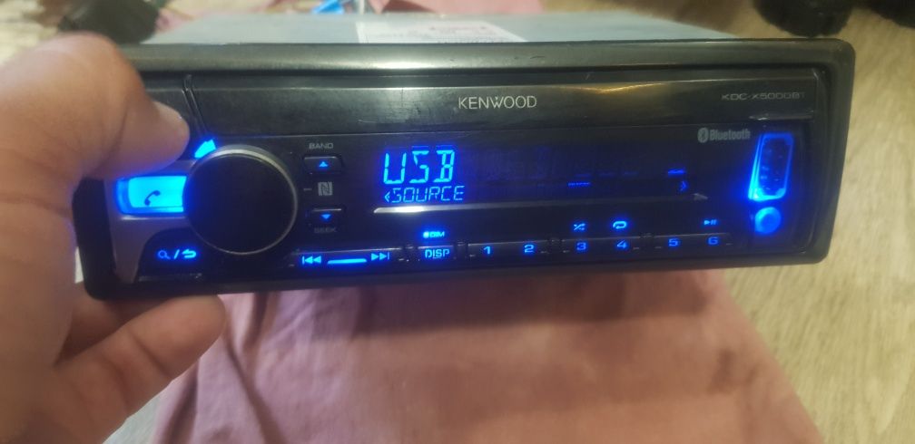 Casetofon  auto  kenwood Kdc-×5000bt