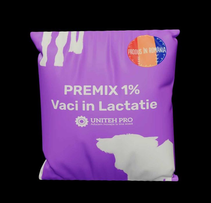 PREMIX 1% Vaci in Lactatie, 25 kg Transport rapid 24-48h