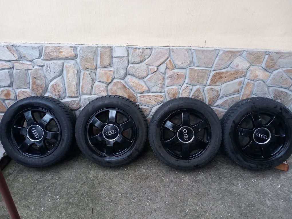 Оригинални Алу джанти 15цола за Audi-A-3.A2.A1.5×100.ЕТ-38.vw-Golf.4.