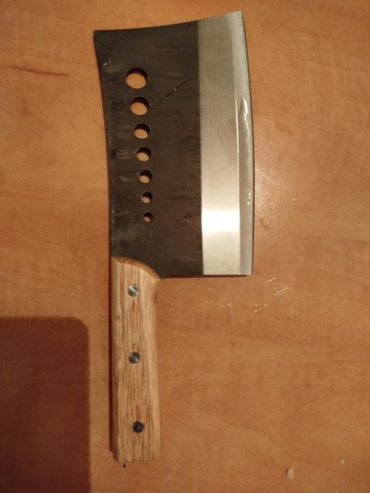 Топорик кухонный, кухонный нож качественный, нож разделочный