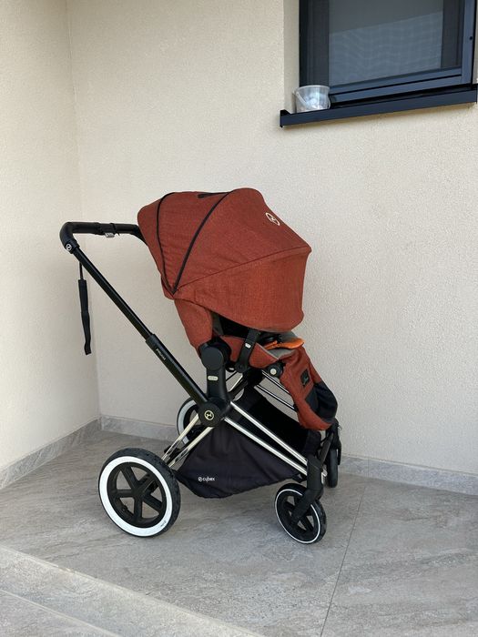 Carucior 3 in 1 Cybex Priam Sistem, Autumn Gold