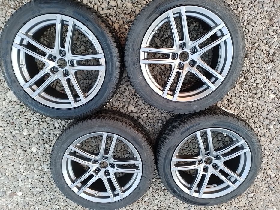 Jante 5×112 R18 anv 245/45/18 m+s Audi A4, A5,A6, BMW G30,G31,G32,