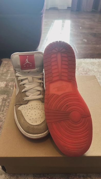 Jordan 1 Mid Peanut Butter Jelly
