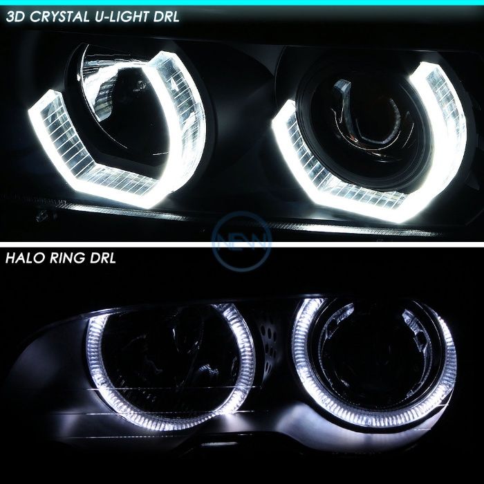 Faruri Angel Eyes 3D pentru BMW E39 09.95-06.03