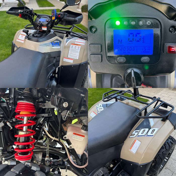 ATV Linhai 500 DragonFly 4x4 2022 L7e (nu cf moto 520 tgb can am