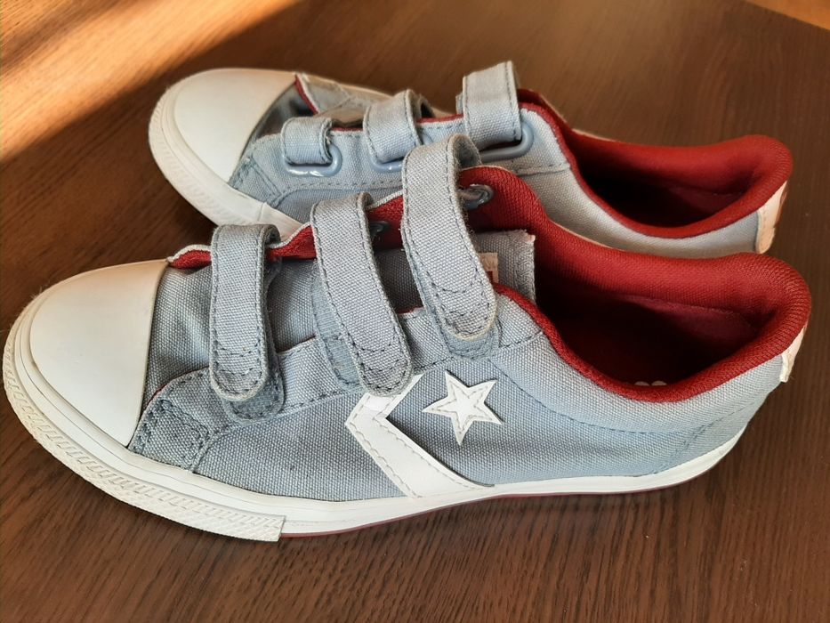 Светлосини гуменки Converse