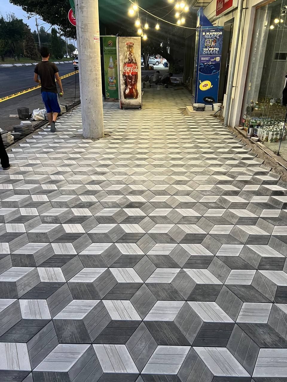 Брусчатка ( High Tech, rombik, Dubai )