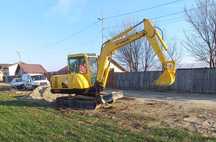 Vand Miniexcavator Hyundai 5.5 tone