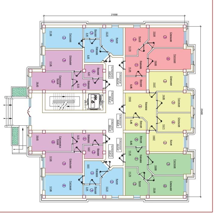 "SAG'BON CITY" турар жой мажмуаси муддатли тулов 24 ойга фоизсиз тулов