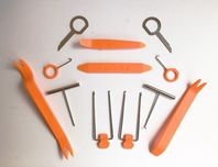 Set spatule auto desfacere accesorii plastic radio cd