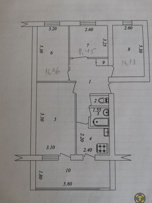 Ялангач. Кв-4ком-2-4.(Институт культуры) Мирзо улугбекский БИИ.Буз