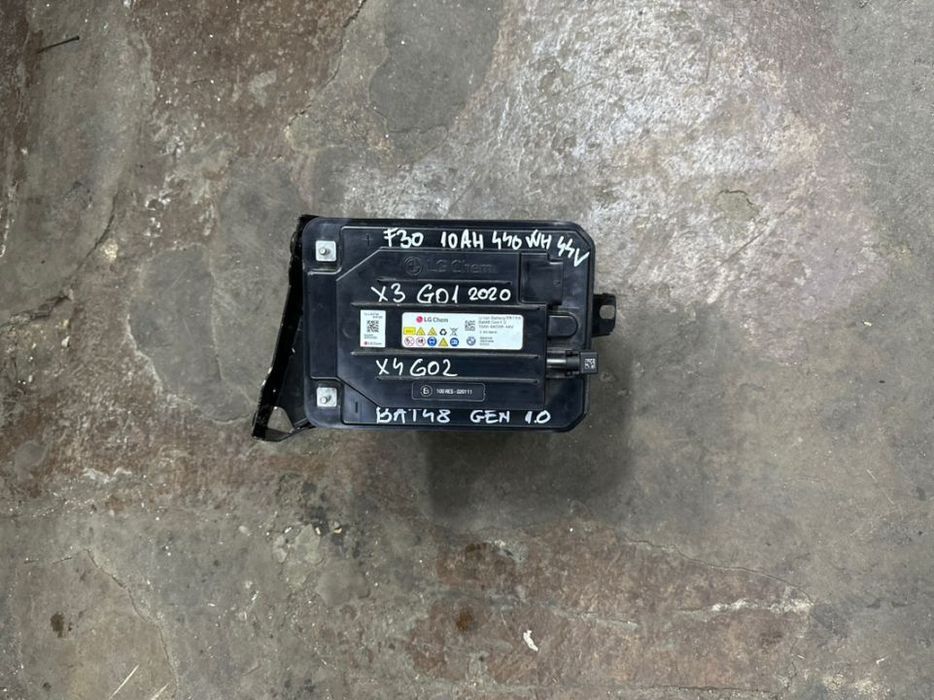 Baterie auxiliara hybrid BMW X3 G01 X4 G02 G30 an 2020 cu 10Ah 440Wh 44V