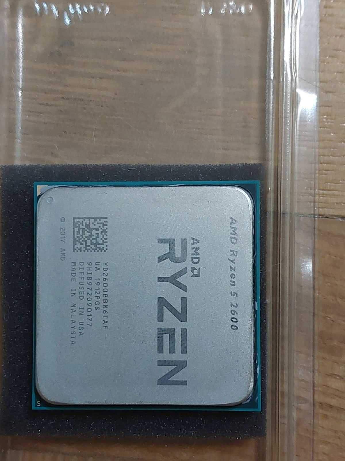 AMD Ryzen 5 2600, 6-ядрен, AM4