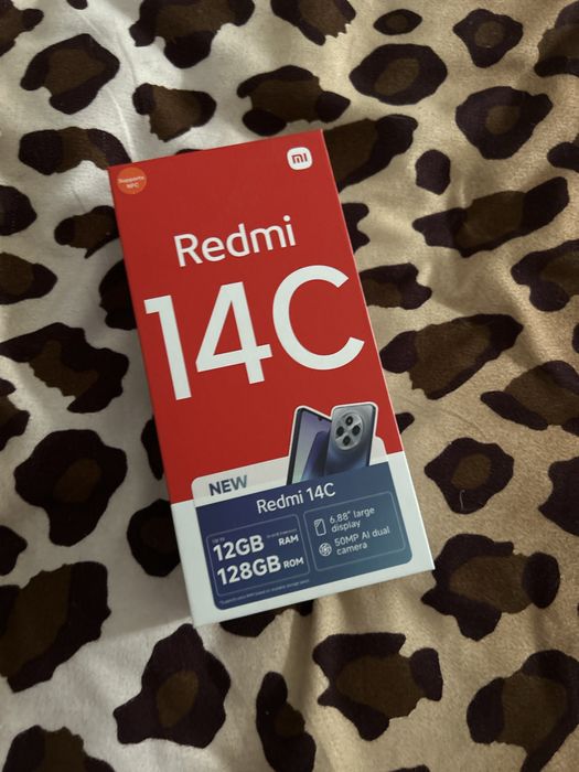 Telefon nou Redmi 14C – 950 lei, sigilat cu folie