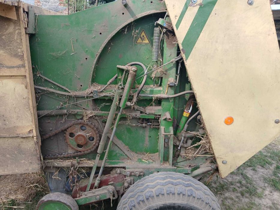 Presa Krone 125 , verde , plasa si doua ate , 130 ,100