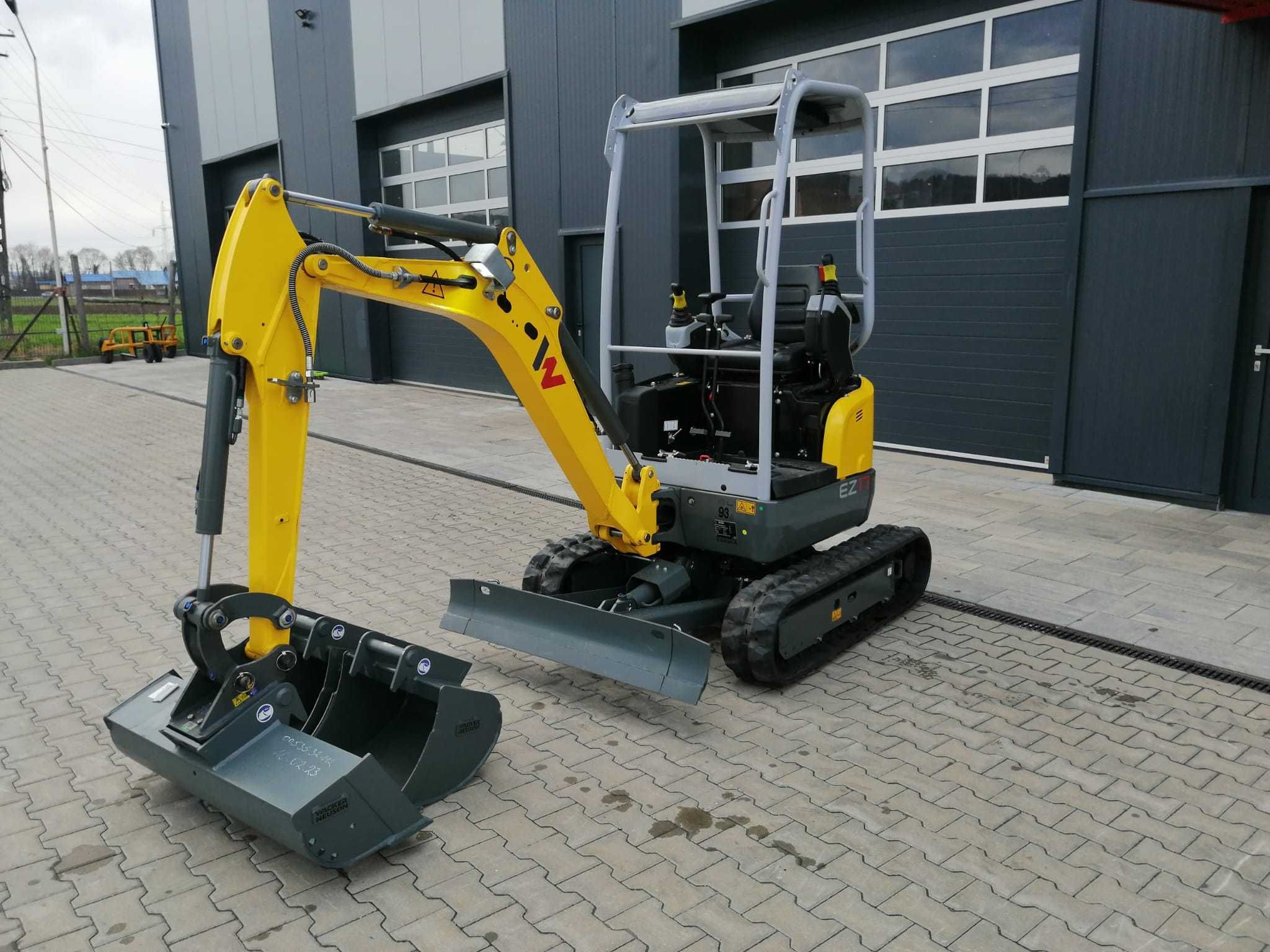 Miniexcavator Wacker Neuson EZ17 NOU-Dealer autorizat