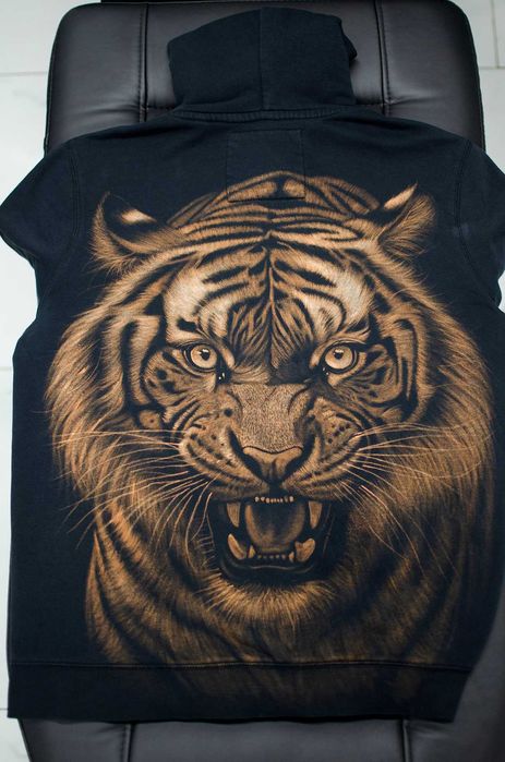 Худи черное с росписью