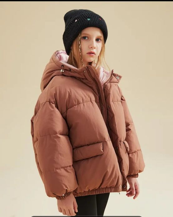 Куртка теплая на девочку 4-5 лет