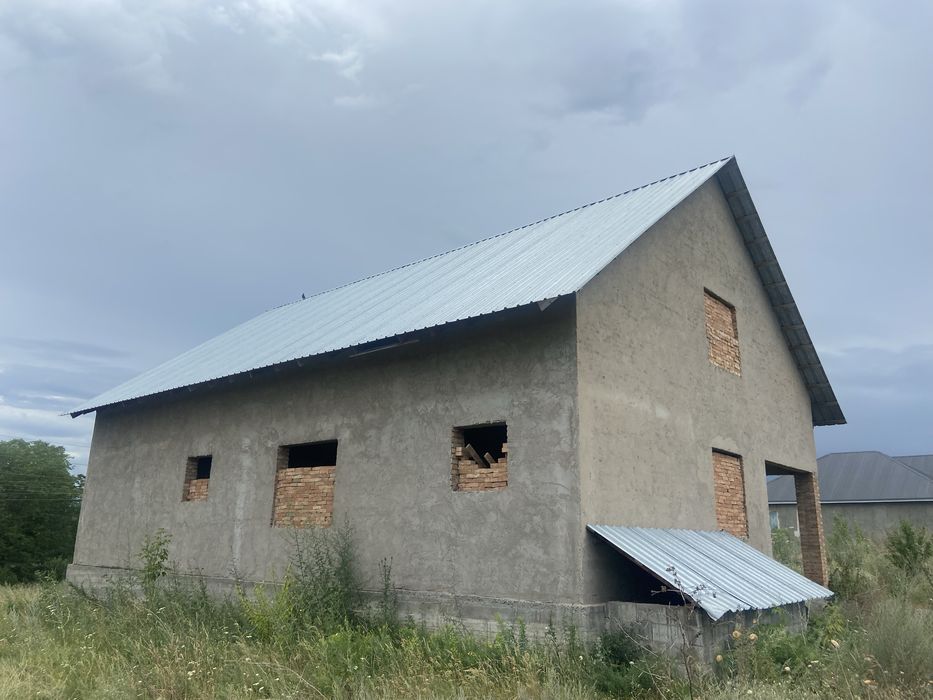 Продаётся недостроенный дом с.Байтерек