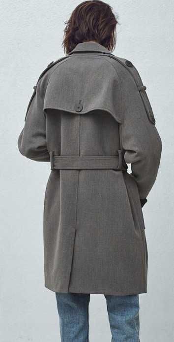 Trenchcoat tip cocon MNG