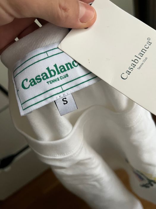 Casablanka бяла тениска