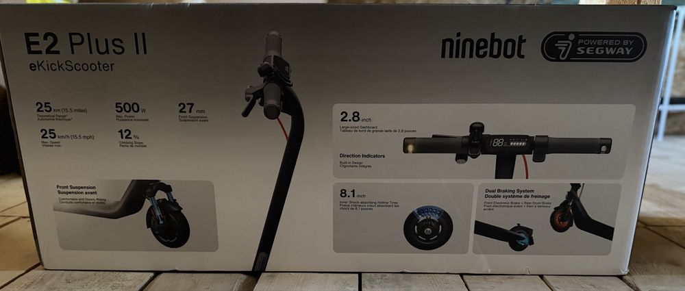 Trotineta electrica Ninebot E2 Plus II