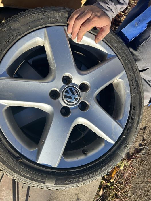 Jante wv pe 17 cu anvelope de iarna