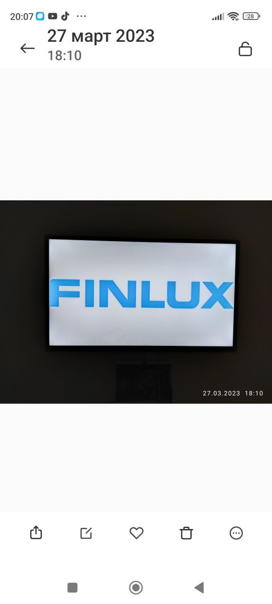 Продавам телевизор FINLUX 39FLHYR168SC.