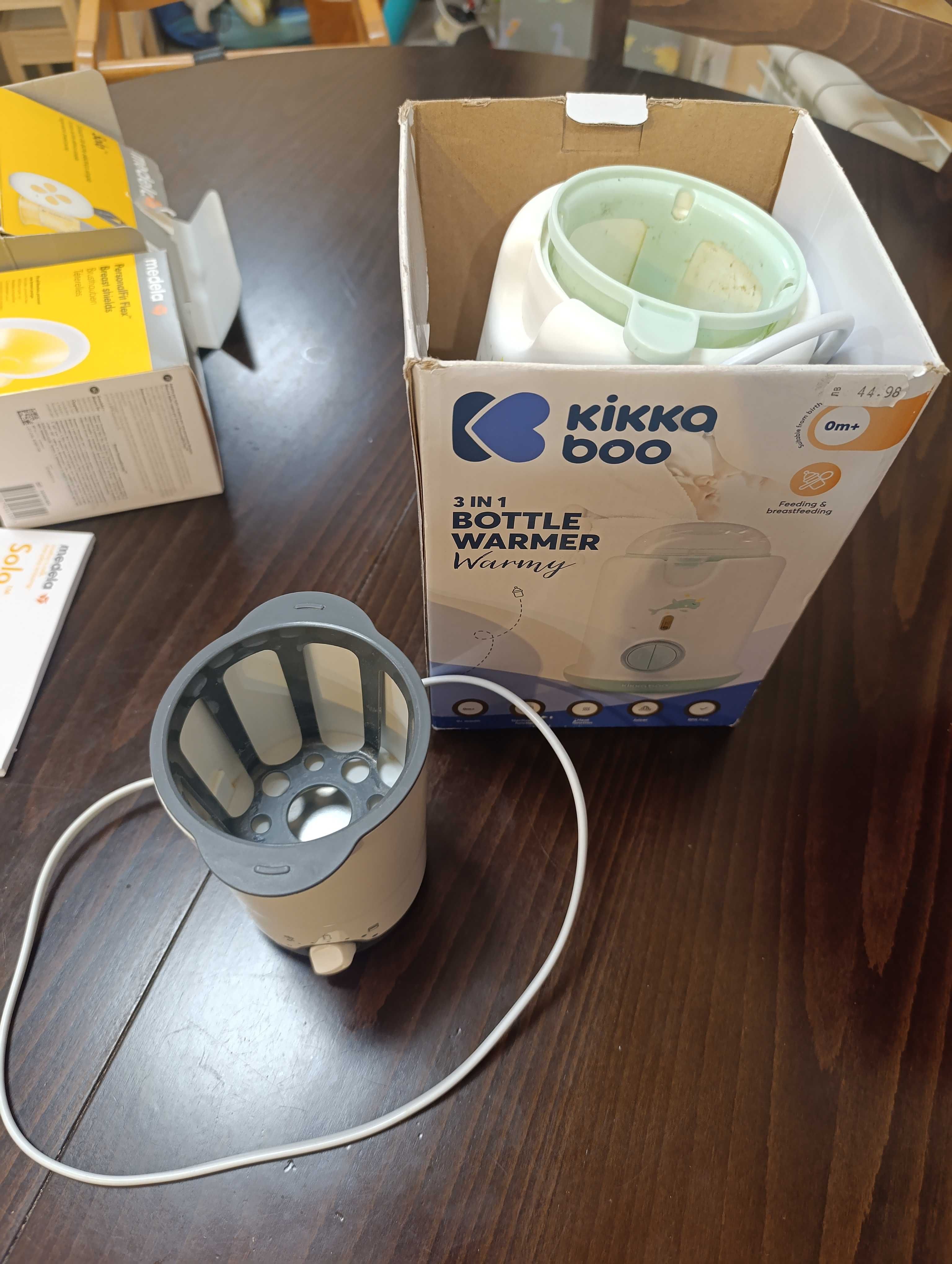 Помпа Medela Solo, столче Lorelli Party и нагревател Nuk Thermo