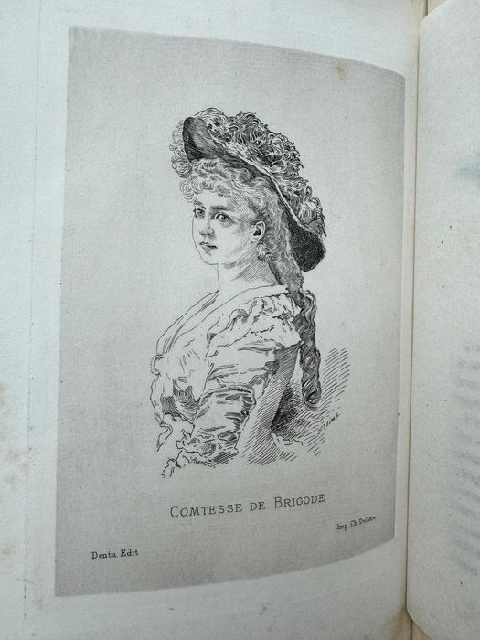 Les Grandes Dames d'Aujourd'hui" (1886) - Carte rară, de colecție