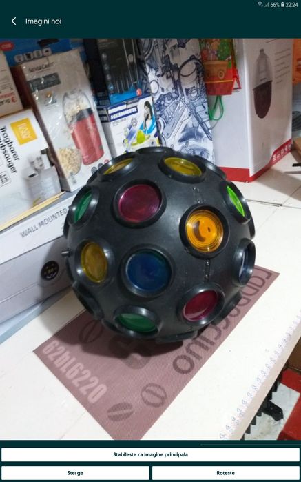 Sfera Lumini Multicolora Petreceri