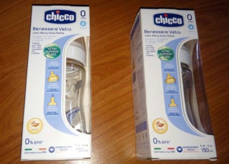 Biberon Chicco sticlă